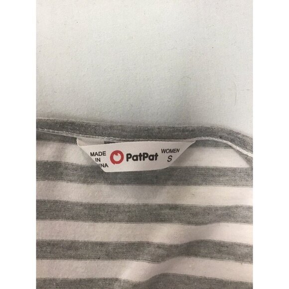 Woman’s Pat Pat Maternity Breastfeeding Stripped Dress Size S - Picture 3 of 5